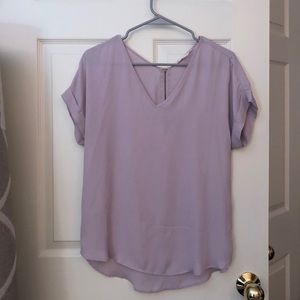 Sheer Lilac Tee